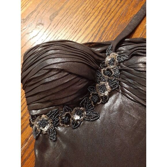 New Jr Size 3 Blondie Nights Sleeveless One Shoulder Formal SemiFormal Dress NWT - Picture 3 of 10